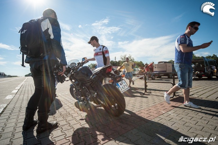 ogledziny motocykla Platinum Yamaha Street Experience 2012