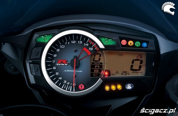 Suzuki GSX-R 1000 zegary