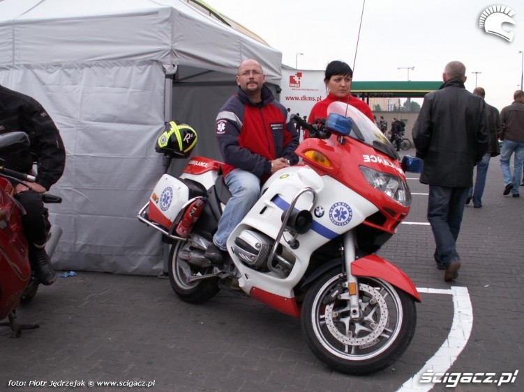 ambulans motocyklowy motocyklowa niedziela BP 2010