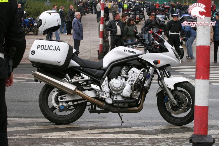 motocykl policyjny otwarcie sezonu czestochowa 2008