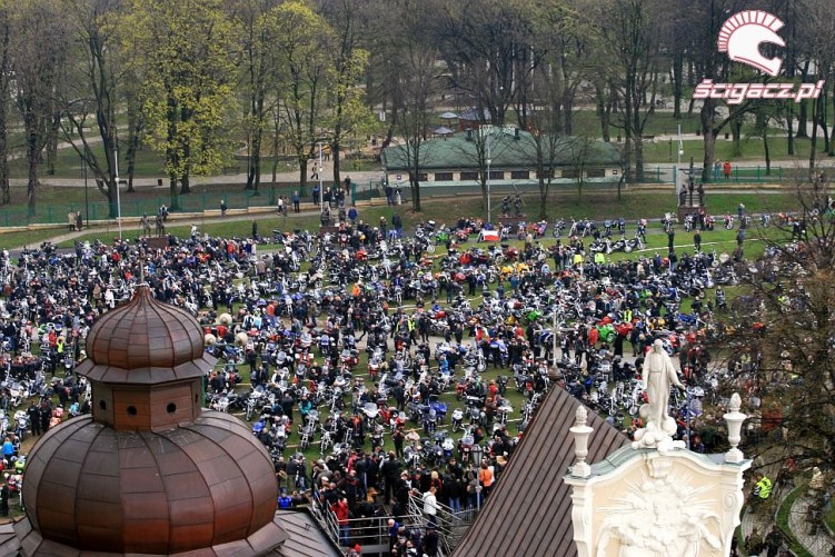 widok z klasztoru otwarcie sezonu czestochowa 2008