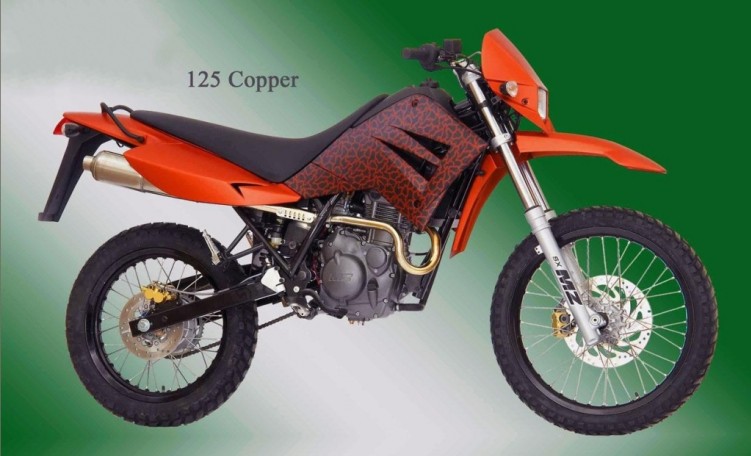 2008 MZ SX 125 Copper