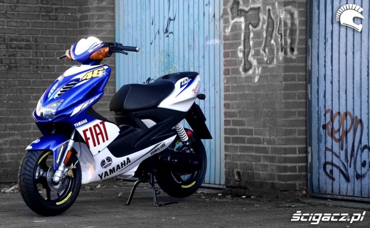 Yamaha Aerox fiat racing