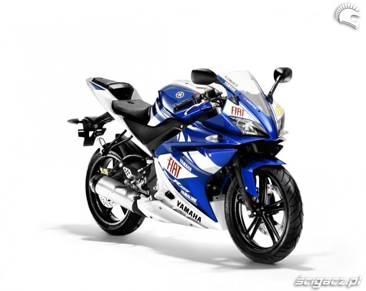 Yamaha YZF-R125Rossi Replica bok