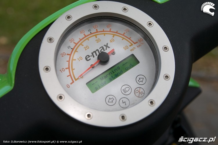ostrzega zegar ermax elektryczny skuter test mg 0031