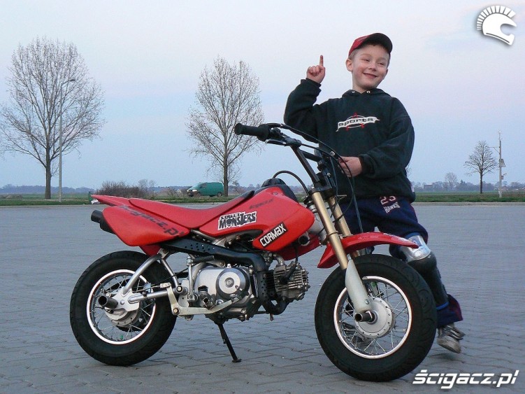 Eryk Niemczyk Motocykl