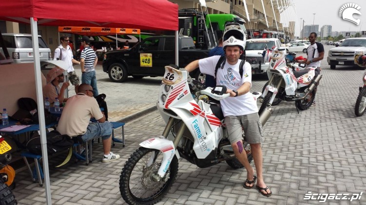 Michal Hernik odbior motocykla