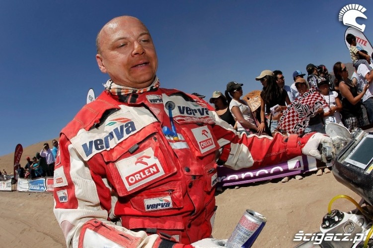 Czachor na mecie 10 etapu Rajdu Dakar 2011