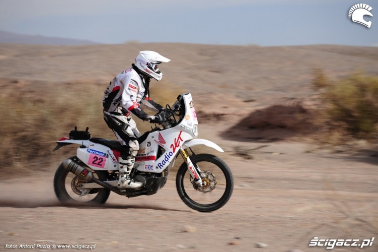 Krzysztof Jarmuz na 4 etapie Dakar 2010
