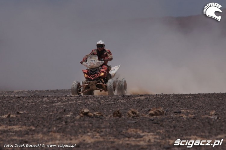 Sonik Rafal na traie V etapu Dakar 2010