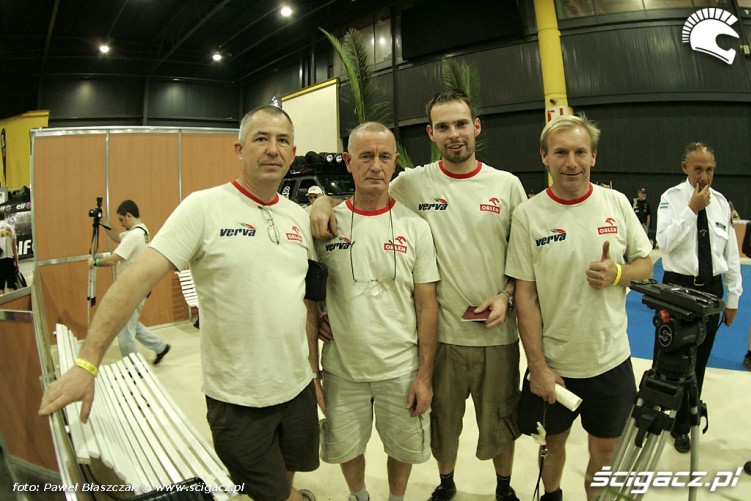 czlonkowie ekipy Orlen Team Dakar 2010