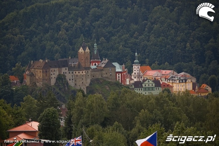 zamek loket czeska republika
