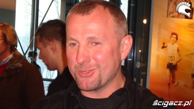 Jaroslaw Kazberuk Konferencja po dakarze 2010