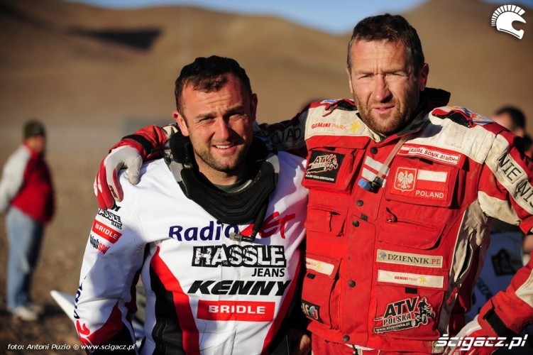 Krzysiek Jarmuz i Rafal Sonik Dakar 2010