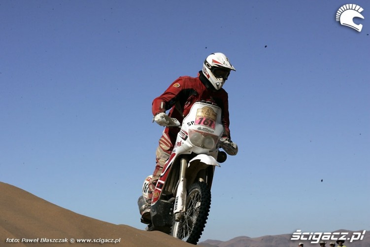 Rajd Dakar 2009 Pustynia Atacama Yamaha