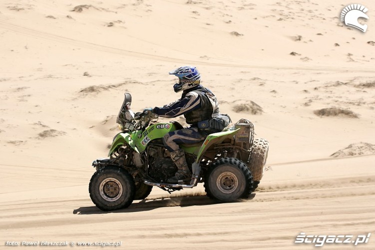Rajd Dakar 2010 opuszcza pustynie Mean Green