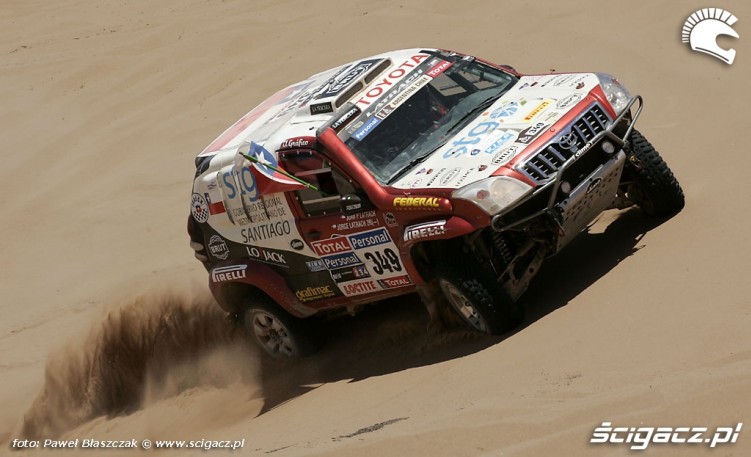 Toyota Rajd Dakar 2010 opuszcza pustynie