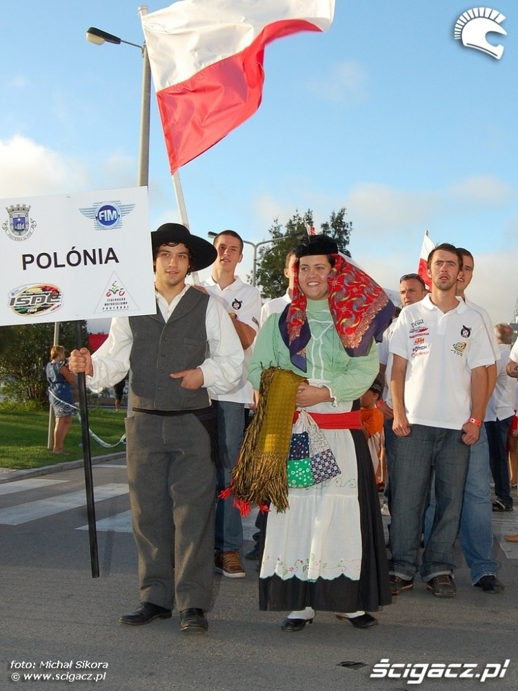 Polska Druzyna w Portugalii na Szesciodniowce 2