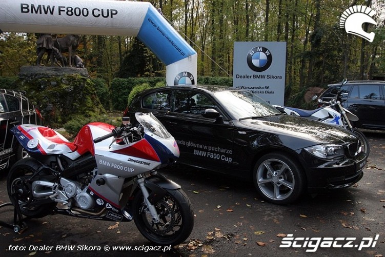 6 BMW F800S nagroda BMW Cup