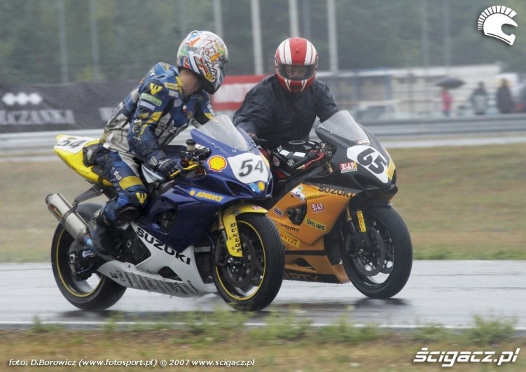 Mariusz Grandys dwa motocykle