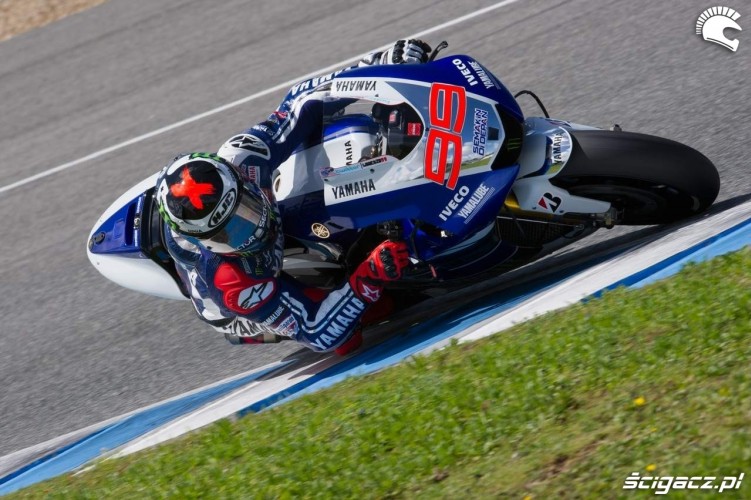 Lorenzo testy przedsezonowe MotoGP Jerez 2013