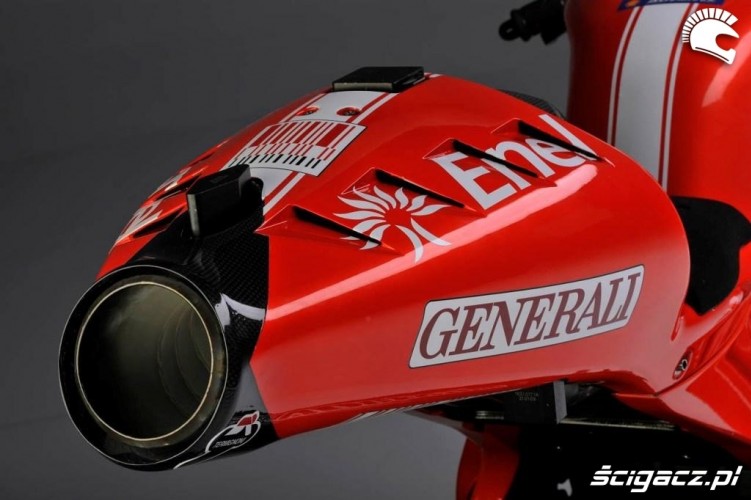 Ducati sekcja tylna