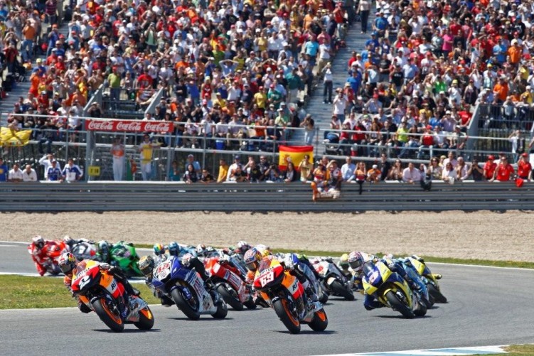 MotoGP Start Jerez