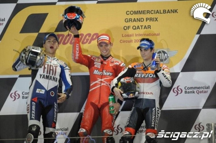 Podium MotoGP Katar