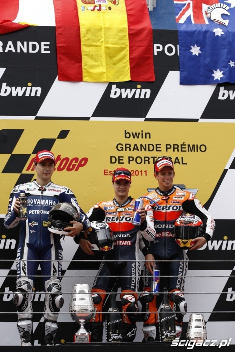 GP Portugalii 2011 podium