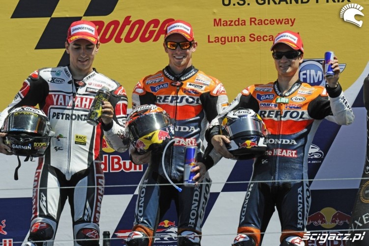 podium motogp USA Laguna Seca
