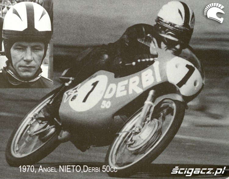 11) 1970 Derbi 50cc Angel Nieto (13 Ms w kl50 i 125 cc 9