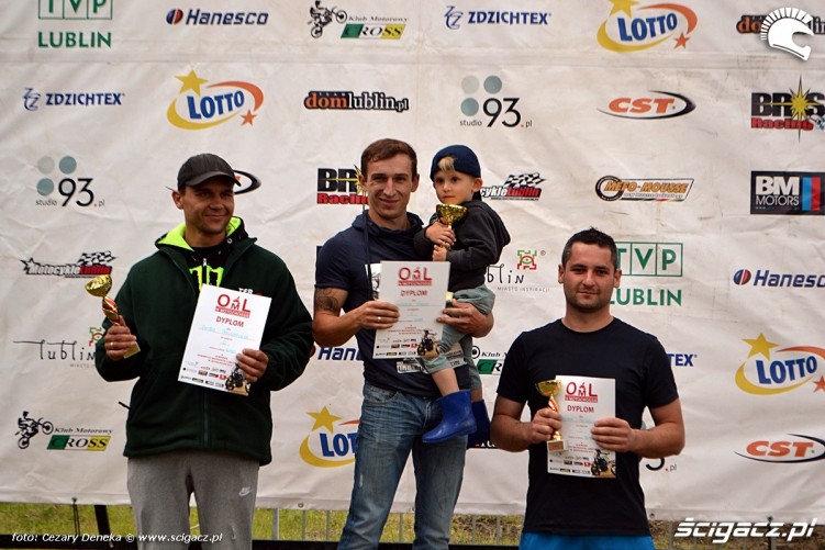 podium IV runda OML 2014