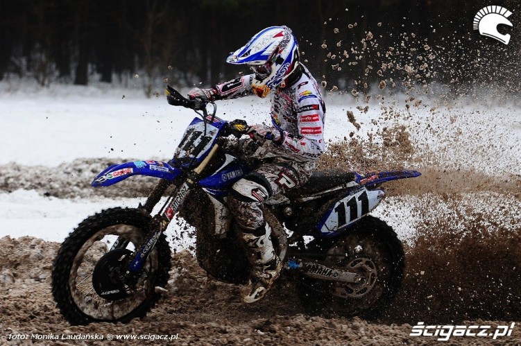 Zima jazda motocyklem