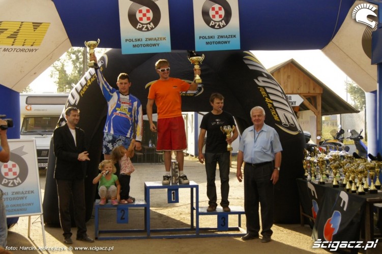puchar polski podium MX1