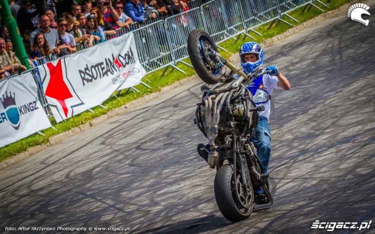 ponad 12 o clock Moto Show Bielawa Polish Stunt Cup 2015