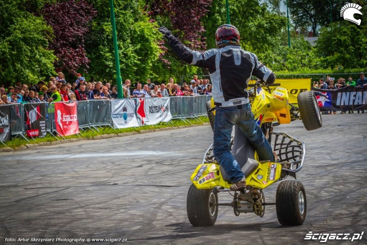 quad stunt Moto Show Bielawa Polish Stunt Cup 2015