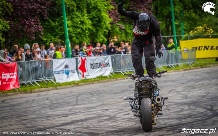 sklony uklony Moto Show Bielawa Polish Stunt Cup 2015