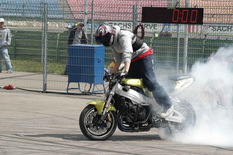 palenie gumy germany open 2009