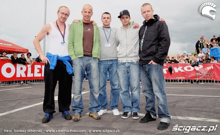 Sklad sedziowski zawodow STUNT GP 2010