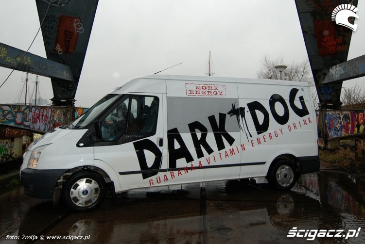 Dark Dog bus