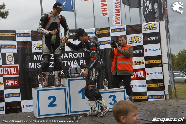podium mistrzostwa polski superstock 600 2008 wmmp i runda p mg 0301