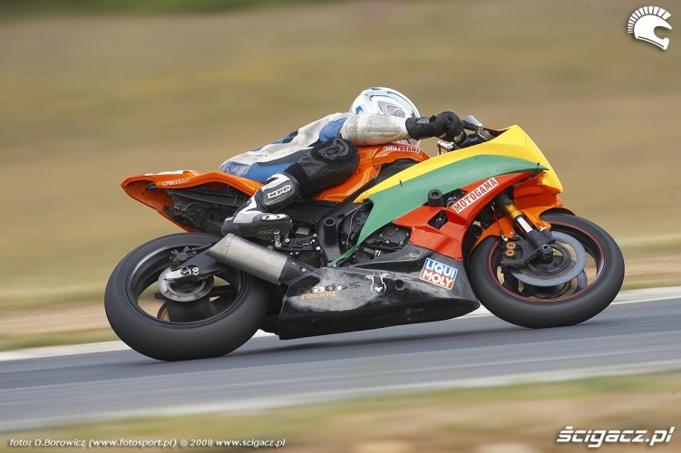 motocykl wyscig pzm klasa rookie 2008 wmmp i runda s mg 0365