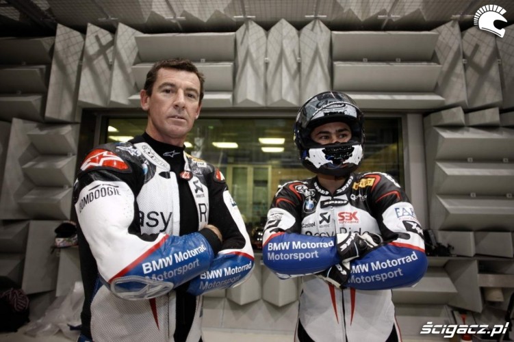 Troy Corser i Leon Haslam BMW Motorrad