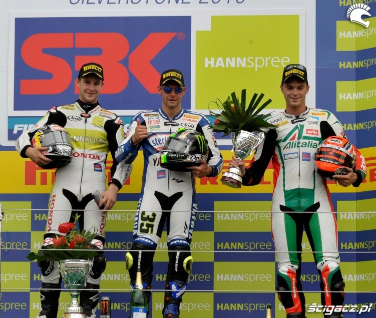 WSBK Race2 podium
