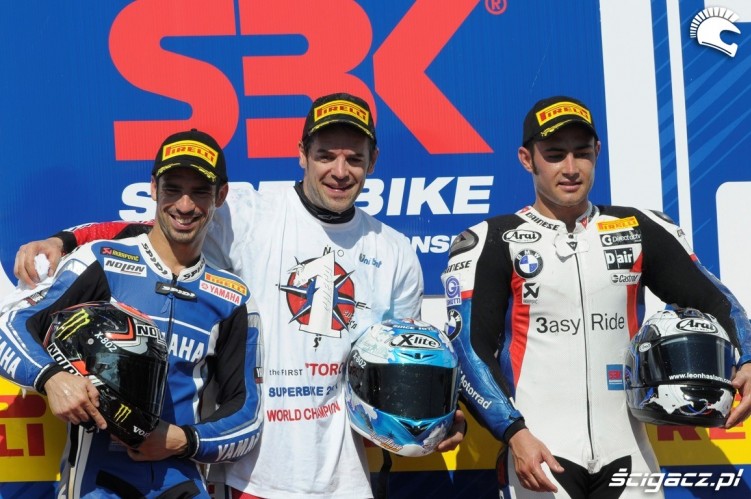 Podium wsbk