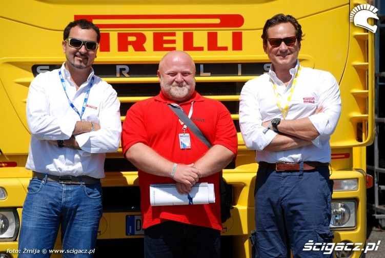 Pirelli Team paddock Brno