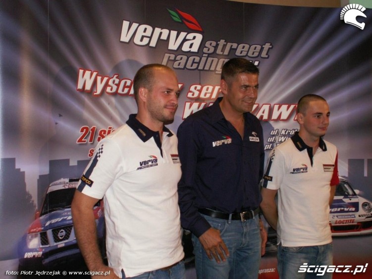 Robert Lukas Holek Kuba Giermaziuk Verva Street Racing Warszawa 2010