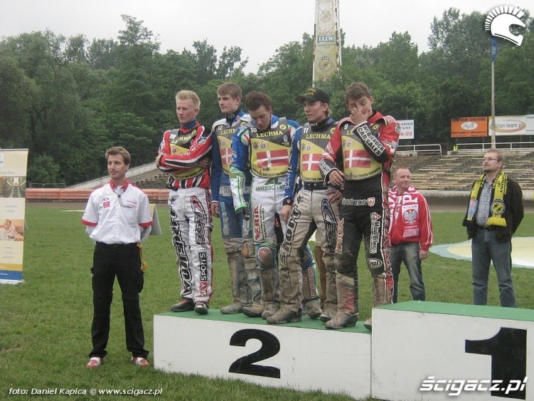 podium dania