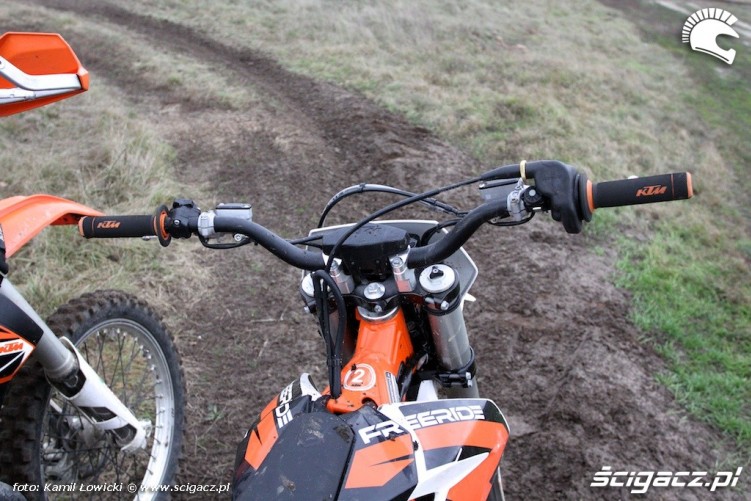 kierownica freeride KTM 250 Porownanie