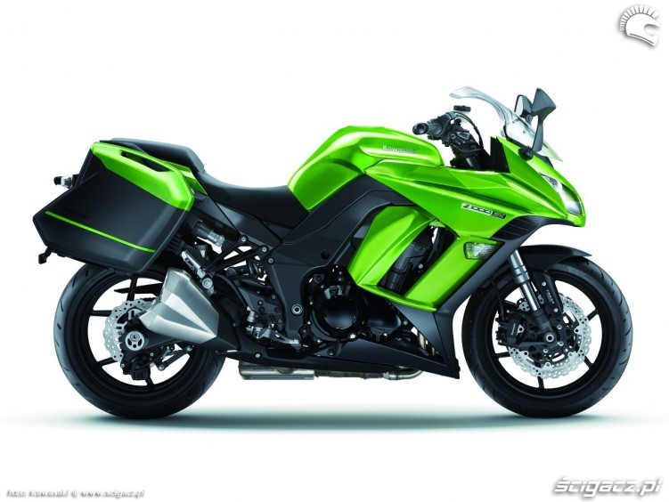 Prawy bok Kawasaki Z1000SX 2014